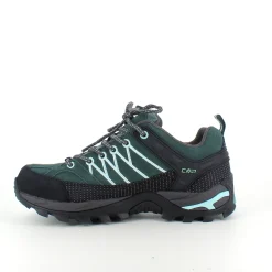 Grøn vandtæt vandresko fra CMP med flotte detaljer