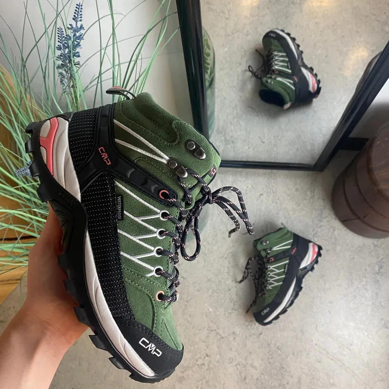Grønne vandtætte vandrestøvler fra CMP