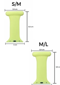 Gul sygepleje silikone rem til Apple Watch