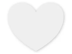 Hjertenavneskilt til kitlen med nål