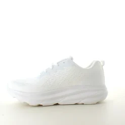 Hvid letvægtssko med god stødabsorbering