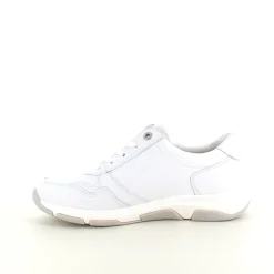 Hvid Remonte sko i skind med fremragende svangstøtte.