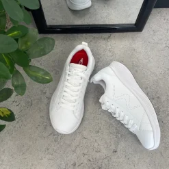 Hvid Ren Lace up sko fra MBT