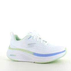 Hvid Skechers GoRun sko med flotte detaljer