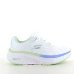Hvid Skechers GoRun sko med flotte detaljer