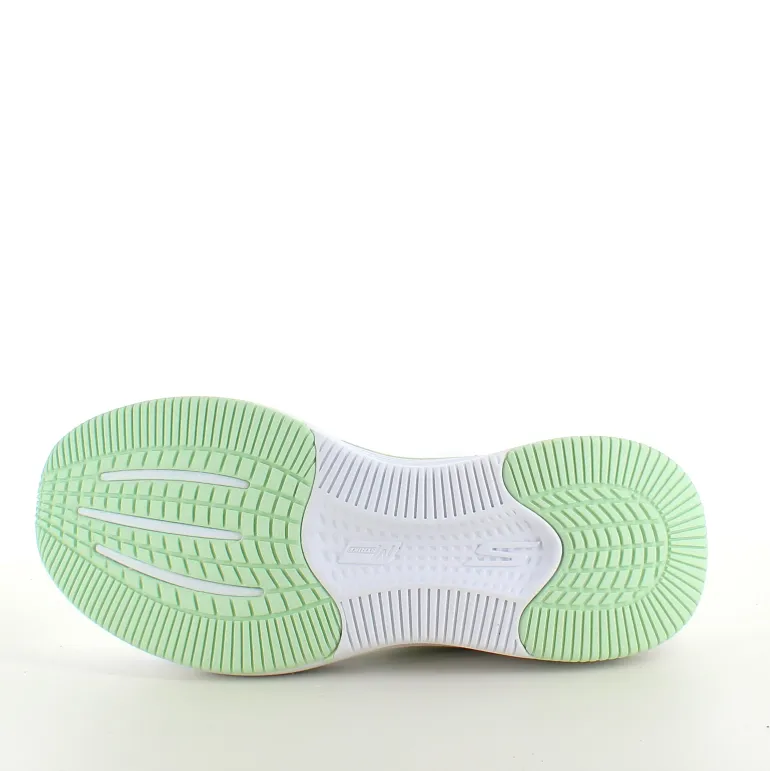 Hvid Skechers GoRun sko med flotte detaljer