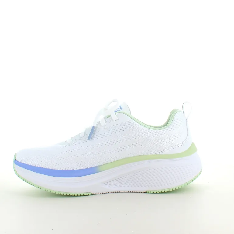 Hvid Skechers GoRun sko med flotte detaljer