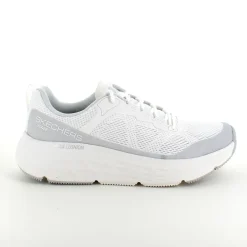 Hvid Skechers herre sko med Max Cushioning