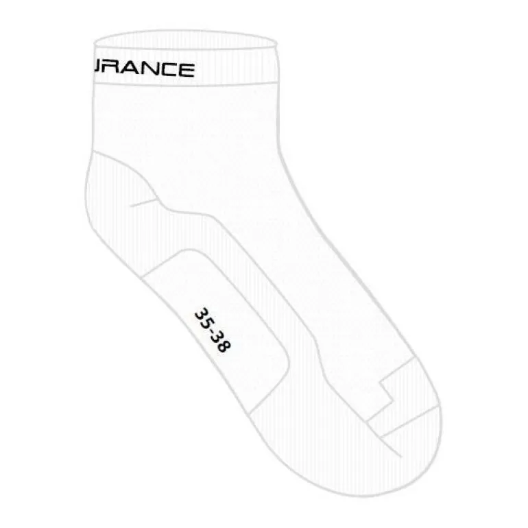 Hvid sporty soklet