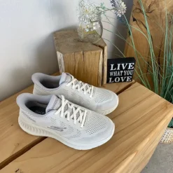 Hvide Skechers Slip-Ins til herre