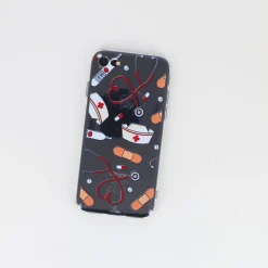 iPhone cover i silikone med flot print