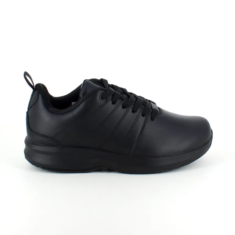 Klassisk sort læder sko fra Gaitline