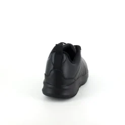 Klassisk sort læder sko fra Gaitline