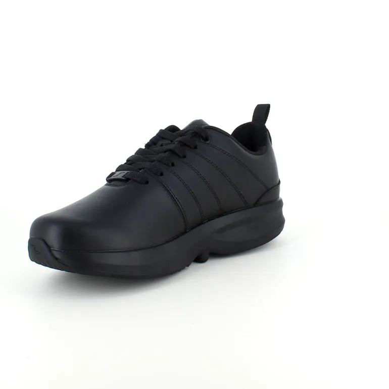 Klassisk sort læder sko fra Gaitline