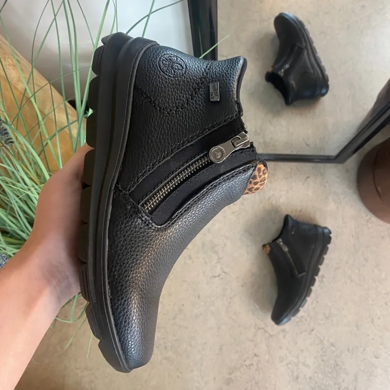 Kort Rieker støvle med let for