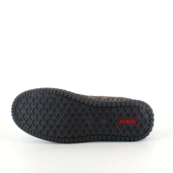 Kort støvle fra Rieker med leo print og let for