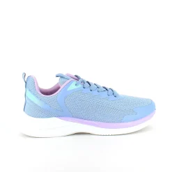 Lavendelblå, åndbar sko med let svangstøtte