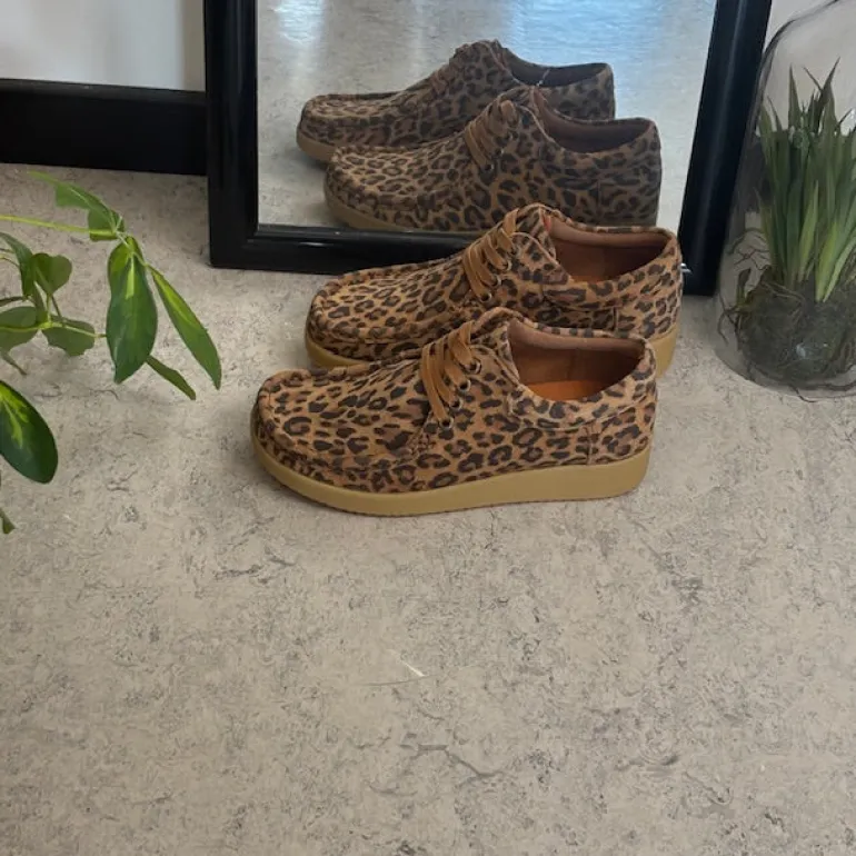 Leopard ruskindssko fra Nature