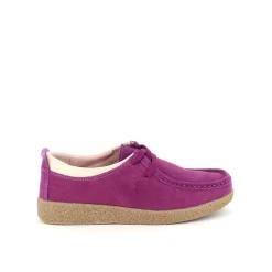 Lilla ruskindssko med rågummisål