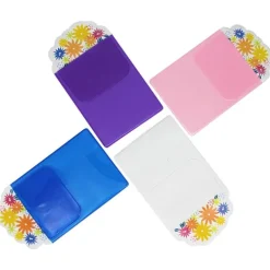 Lommebeskytter med blomster