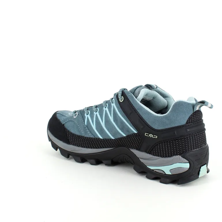 Lys blå vandtæt vandresko fra CMP med flotte detaljer