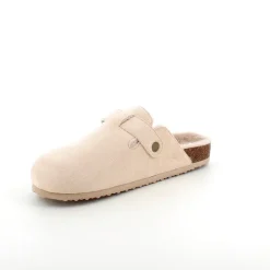 Lys Slip on hjemmesko