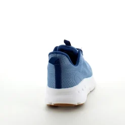 Lyseblå åndbar sko med god bredde