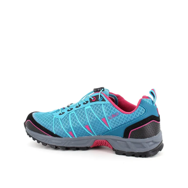 Lyseblå vandresko fra CMP med fine detaljer og regulerbar snørre