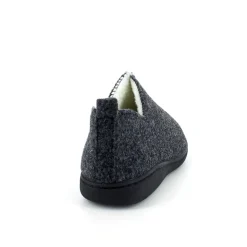 Meget blød og behagelig mørkegrå hjemmesko