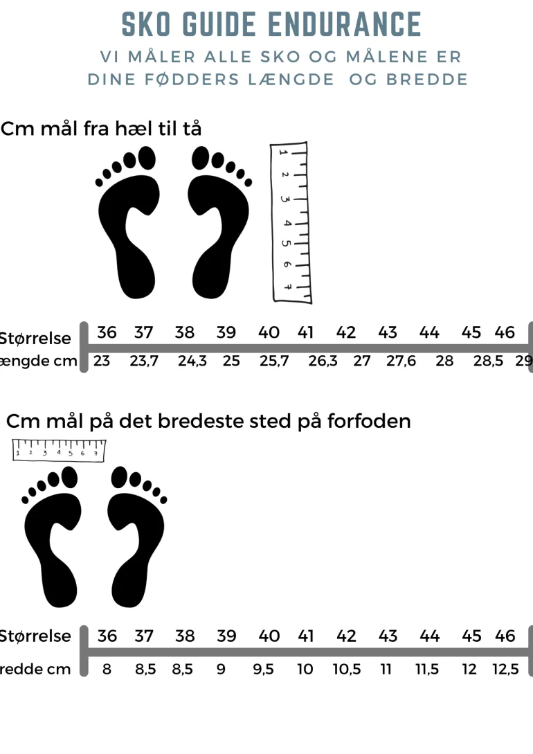 Mørk Blå ComfortFit sneakers fra Endurance