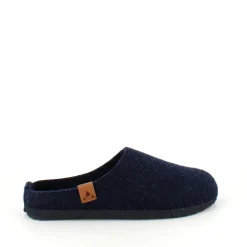 Mørkeblå filtet hjemmesko fra Whistler med svangstøtte