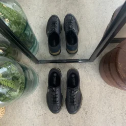 Mørkeblå Rieker slip-on sneakers