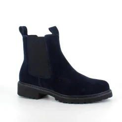 Mørkeblå ruskindsstøvle fra Green Comfort
