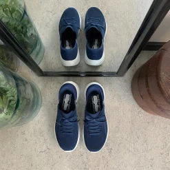 Mørkeblå Skechers Slip-ins med svangstøtte