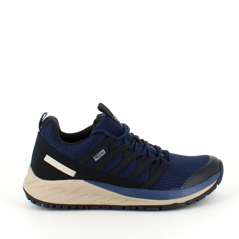 Mørkeblå vandtæt sko fra Green Comfort med masser af svangstøtte