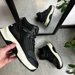 Mørkegrøn vandtæt Gaitline støvle med gængesål