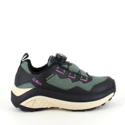 Mørkegrønne, vandtætte vandresko fra CMP med Boa-lukning