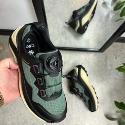 Mørkegrønne, vandtætte vandresko fra CMP med Boa-lukning