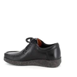 Nature sko i sort skind