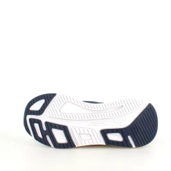 Navy Slip-ins fra Skechers med snørre og Max Cushion bund