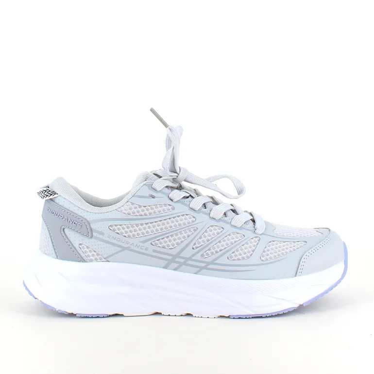 Åndbar, lysegrå sportssko fra Endurance