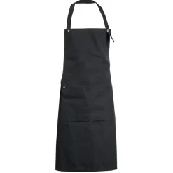 Nybo Sort Unisex New Nordic Kuskeforklæde, Justerbar, 3D-lommer