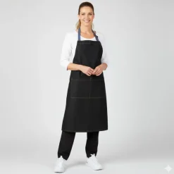 Nybo Sort/Denimblå Unisex New Nordic Kuskeforklæde, Justerbar, Rummelige Lommer