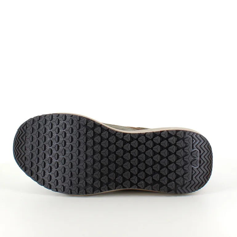 Olivengrøn Green Comfort sko med dobbelt lukning