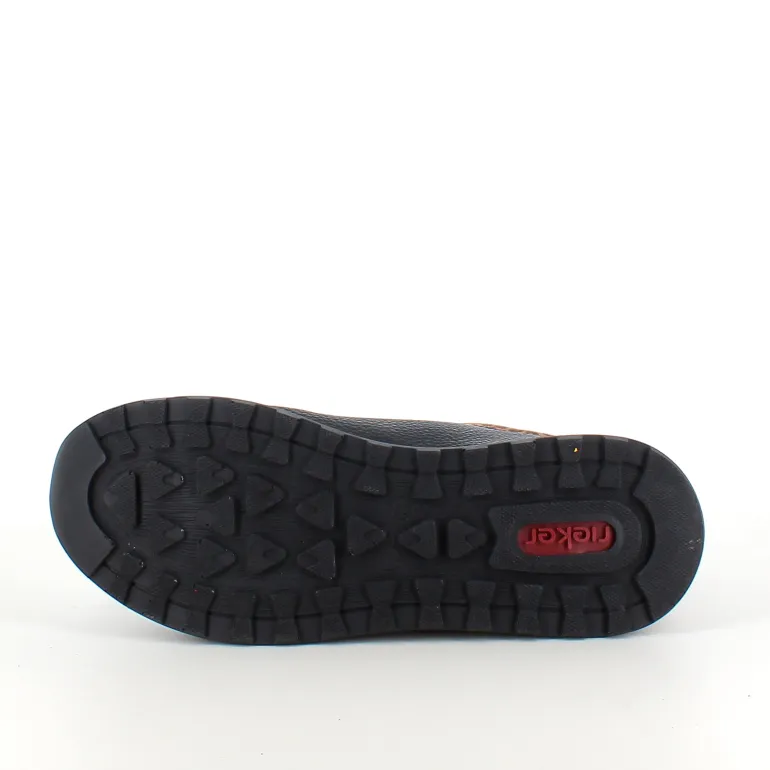 Olivengrøn Rieker slip-on sneakers