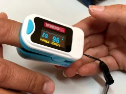 Oximeter måler iltindholdet i blodet