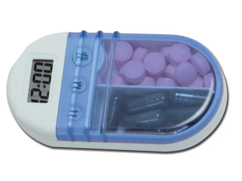 Pilleæske med timer