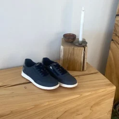 Relife sporty arbejdssko i navy med Soft Reflex-system – let komfort til lange dage på fødderne