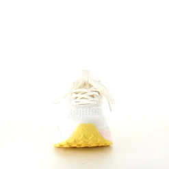 Råhvide letvægtssko med rosa Nonslip ydersål