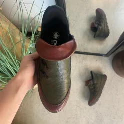 Rieker støvle i Grøn med Antistress sål